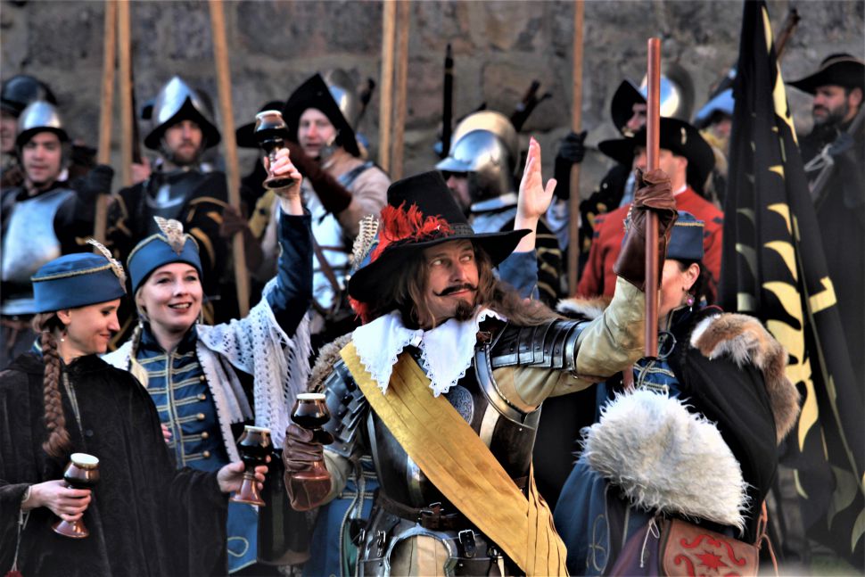 Mušketýři v Plzni 1621 – Mansfeld odchází