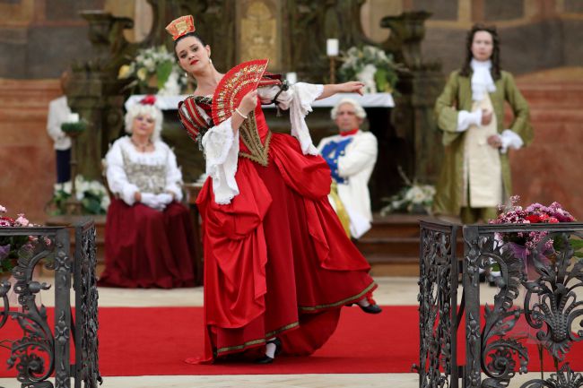 Barokní slavnost na zámku Kozel